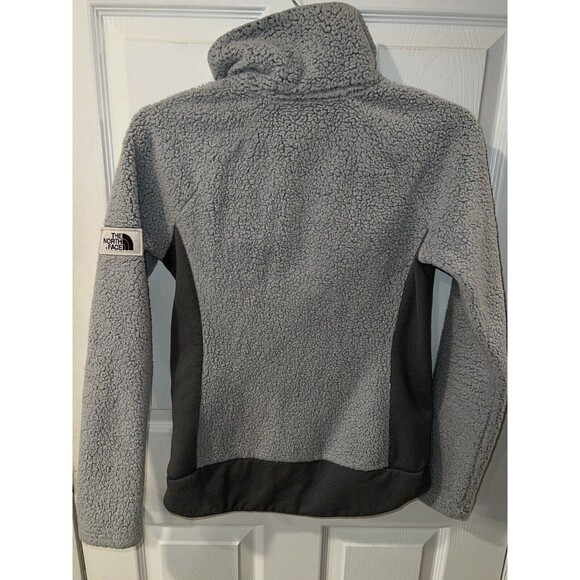 The North Face Jacket Womens Small Full Zip Fleece Gray Athletic gorp hiking - Picture 5 of 6